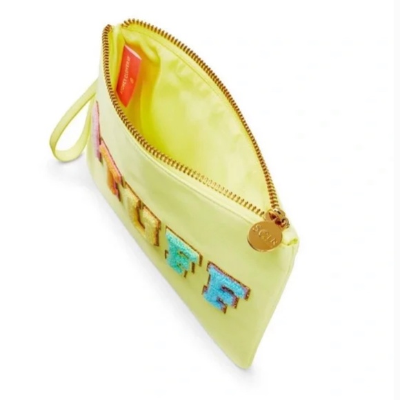 Stoney Clover Lane & Target yellow “stuff” patch pouch - Picture 2 of 7